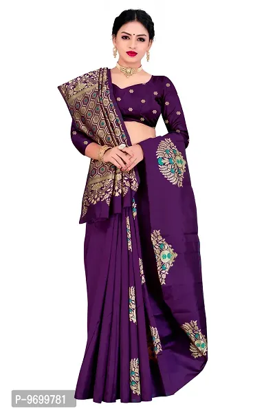 Trendy Kota Doria Silk Woven Saree With Unstitched Blouse Piece For Women-thumb4