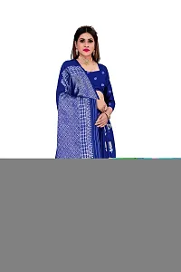 Trendy Kota Doria Silk Woven Saree With Unstitched Blouse Piece For Women-thumb3