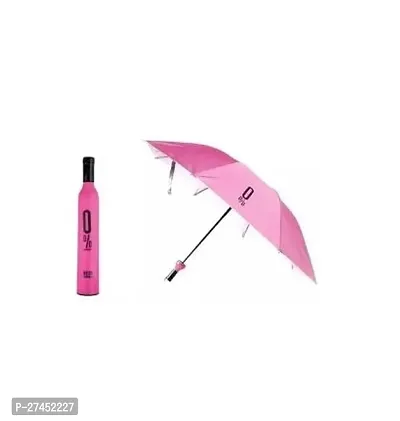 Unisex Windproof UV and Rain Protection Bottle Umbrella