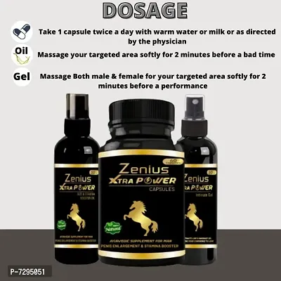 Zenius Xtra Power Kit | Sexual capsule  penis enlargement oil-thumb5