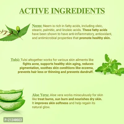 Aloe Vera With Neem  Tulsi- 120 ML-thumb3