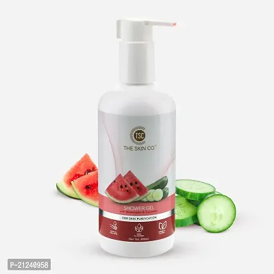 Watermelon  Cucumber Shower Gel For Skin Purification- 300 ML
