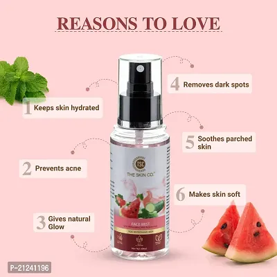 Face Mist With Watermelon, Mint  Cucumber For Refreshing Skin- 100 ML-thumb3