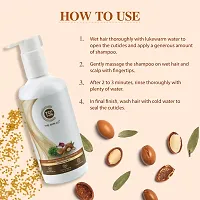 Fenugreek, Argan  Onion Shampoo For Hair Strengthening- 300 ML-thumb4