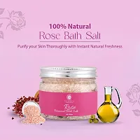 Botanical Bath Salt Rose- 300 GM-thumb1