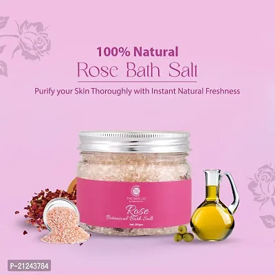 Botanical Bath Salt Rose- 300 GM-thumb2