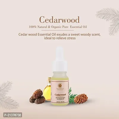 Cedarwood 100% Natural  Organic Pure Essential Oil- 10 ML-thumb5