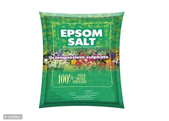 Best Quality Epsom Salt Magnesium Sulfate For Speed Up Plant Growth Vegetables  Plants Nutrient (1 Kg)