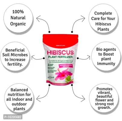 Best Quality Organic Hibiscus Plant Fertilizer For Flowering, Bright Leaves And Strong Roots-thumb3