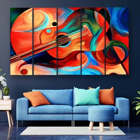 Modern Art Abstract Multiple Frames Wall Painting