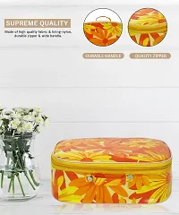 Pack of 5 Orange Flower Printed Vanity Box-thumb2