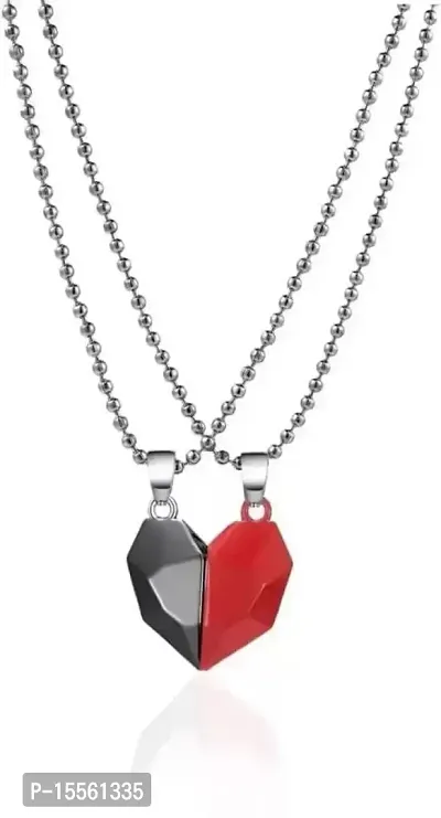 LXKCKJ 1 Pair Magnetic Matching Necklace for Couples, India | Ubuy