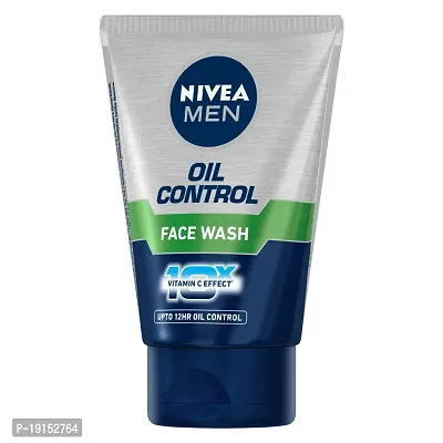 Nivea Men Oil Control 10X Whitening Effect Face Wash 50g