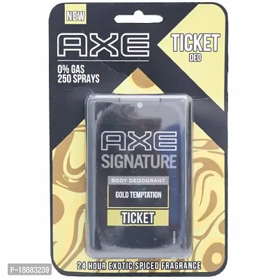 Axe signature champion online ticket