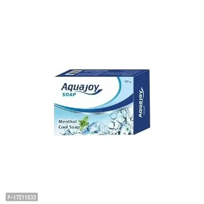 Aquajoy Orginal Menthol Cool Soap 100g Pack of 4-thumb0