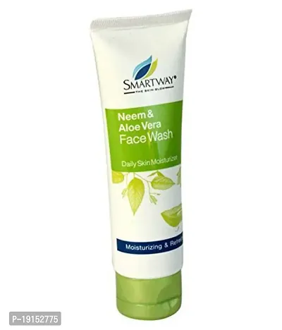 Smartway The Skin Glow Neem  AloeVera Face Wash 75ml-thumb0