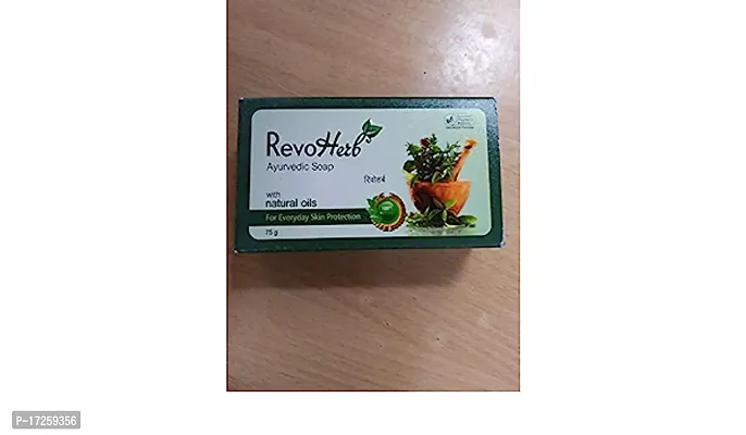 RevoHerb Ayurvedic With Natural Oils Soap 75g