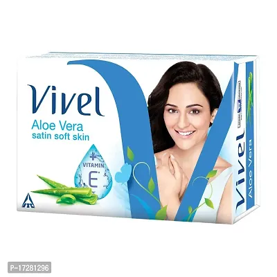 Vivel Aloe Vera Satin Soft Skin 100g Pack of 4