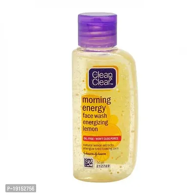 Clean  Clear Morning Energy Face Wash Energizing Lemon 50ml