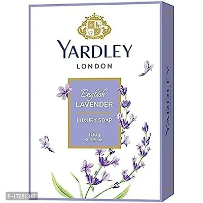 Yardley London English Lavender Luxury Soap 100g Pack of 5-thumb0