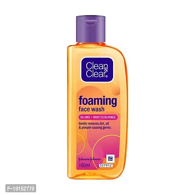 Clean  Clear Oil  Wont Clog Pores Foaming Face Wash 100ml