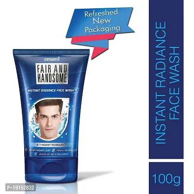 Emami Fair  Handsome Instant Radiance Face Wash 100g-thumb0