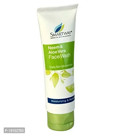 Smartway The Skin Glow Neem  Aloe Vera Moisturizing  Refreshing Face Wash 75ml