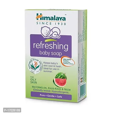 Himalaya BabyCare Refreshing Baby Soap 75g Pack of 4-thumb0