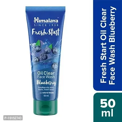 Himalaya Since 1930 Fresh Start Oil Clear Blueberry Face Wash 50ml-thumb0