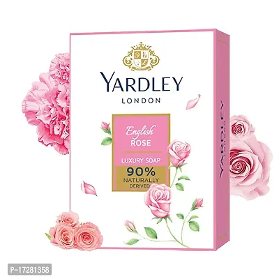 Yardley London English Rose Luxury Soap 100g Pack of 5-thumb0
