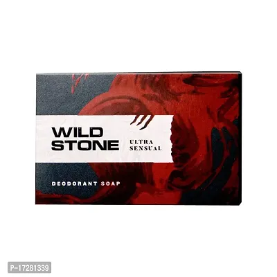 Wild Stone Ultra Sensual Deodorant Soap 125g Pack of 5-thumb0