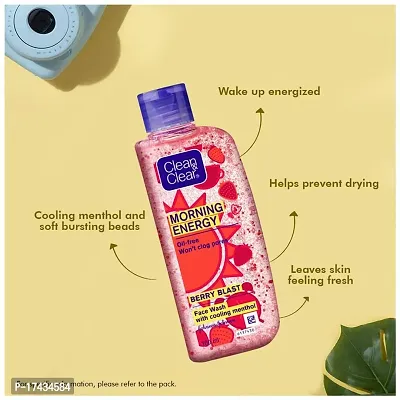 Clean and Clear Morning Energy Brightening Berry Face Wash(100 ml)