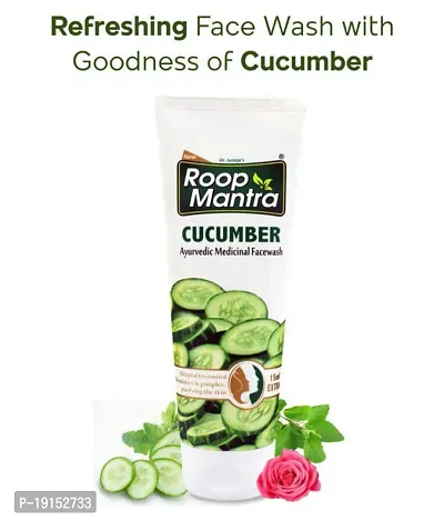 Roop Mantra Cucumber Ayurvedic Medicinal Face Wash 100ml