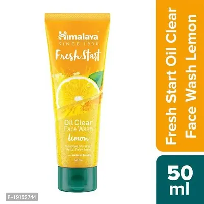 Himalaya Since 1930 Fresh Start Oil Clear Lemon Face Wash 50ml-thumb0