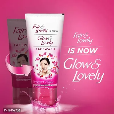 Fair  Lovely Instant Glow Clean Up Fairness Face Wash 50g