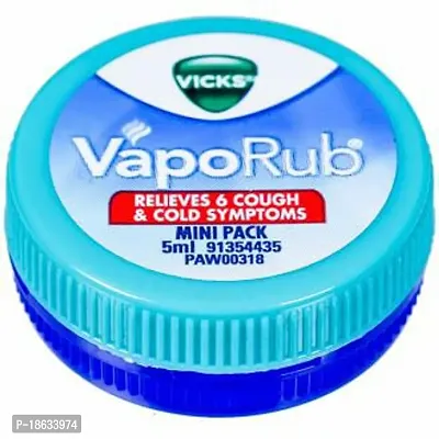 Vicks VapoRub Relieves 6 Cold Symptoms Mini Pack 5ml-thumb0