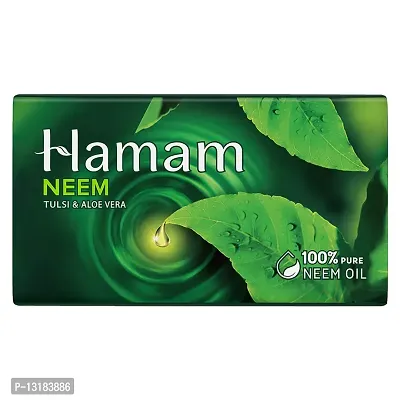 Neem, Tulsi And Aloe Vera Soap (150g - Pack Of 3)-thumb0
