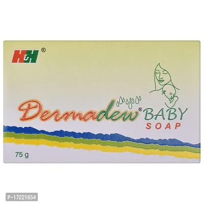 Dermadew Moisturisers Baby Soap 75g Pack of 6-thumb0