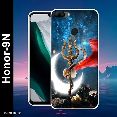 Stylish Printed Back Cover For Honor 9N-thumb0