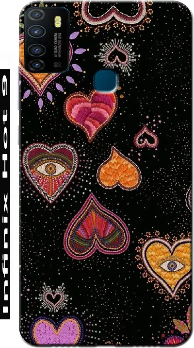 Classy Back Cover for INFINIX HOT 9  INFINIX HOT 9 PRO Multicolor