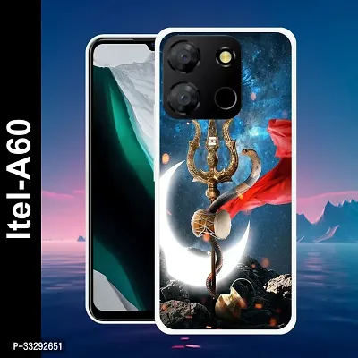 Stylish Silicon Printed Back Case Cover for Itel A60-thumb0