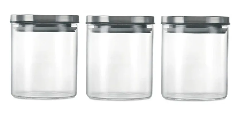 Airtight Glass Jar With Lid For Tea, Coffee, Candy, , And More