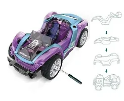 Mini Metal Diecast PullBack Car Modified Concept Model Collection of Toy Cars for Kids , Blue-thumb1