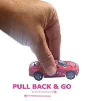 IndusBayMini Pull back Diecast Pocket SUV toy Car Off-Road Toy Die cast Metal Sports Cars 4peice Assorted Color-thumb1