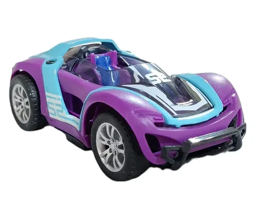 Mini Metal Diecast PullBack Car Modified Concept Model Collection of Toy Cars for Kids , Purple