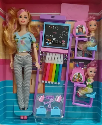 School Classroom Doll Teacher doll set
