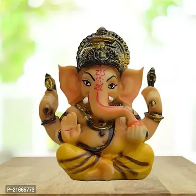 Classic Unique Polyresin Ganesh Idol-thumb0