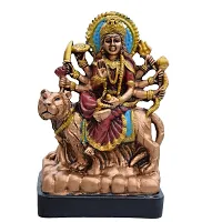 Durga Maa Murti,Shero vali maa Handicraft Home Decor Statue Gift for Have House Decorative Showpiece-thumb1