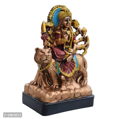 Durga Maa Murti,Shero vali maa Handicraft Home Decor Statue Gift for Have House Decorative Showpiece-thumb5