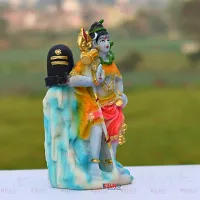 Polyresin Standing Shiv Shankar Mahadev Statue for home decor  Gift Decorative Showpiece-thumb1